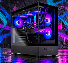 iBuyPower ARGB Gaming Desktop 8th Computer PC 32GB RAM 1TB SSD W11 Custom Build picture