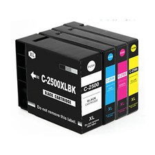 PGI-2500 Compatible Ink Cartridge for Canon PGI-2500 IB4050 MB5350 Printer 4pcs picture