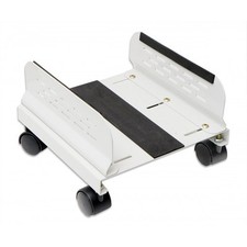 Syba SY-ACC65056 Steel Computer Stand for ATX Case w/ Adjustable Width & Wheels picture