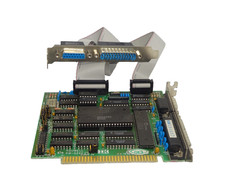 KOUWELL KW-524E MULTI I/O CONTROLLER 8-Bit ISA GAME PARALLEL SERIAL #GK12430 picture
