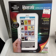 The Sharper Image  by Kobo Literati Wireless Reader Color Screen  New Old Stock picture