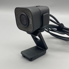 Logitech StreamCam 1080p 60fps USB-C Webcam Graphite Monitor Mount Tested Works picture