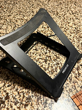 Mount-It Adjustable Metal Laptop Stand/Riser, Black - Universal Fit picture