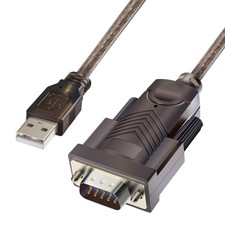 USB to RS232 Adapter with FTDI Chipset 10ft USB 2.0 Male to RS232 Female DB9 ... picture