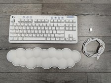 Logitech G715 TKL Wireless Mechanical Tactile Gaming Keyboard PC/Mac White Mist picture
