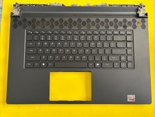 Dell Alienware X 17 R7 Palmrest Keyboard 0JR0X7 JR0X7 04Mkj8 B53 picture