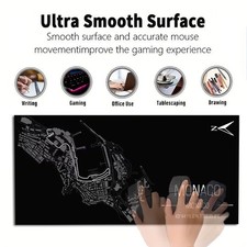 1pc 1pcs Large Monaco Racing Circuit Mouse Pad & Desk Mat Suitable for Gaming, picture