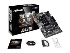 ASRock J3455M Intel Quad-Core Celeron Processor Micro ATX Motherboard/ CPU Combo picture