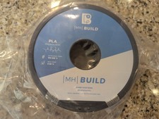 MatterHackers MH Build 1.75mm PLA 3D Printing Filament 1 KG - Grey picture