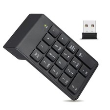 1PC Gaming Numeric Keypad 2.4GHz Wireless 18-Key Number Keyboard Quiet Typing picture