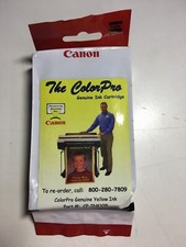 NEW Canon The Colorpro Genuine Ink Cartridge Yellow Ink Part #CP-INK105 picture