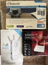 WI-FI RANGE EXTENDERS Brand New Hawking 300N + TP Link AC1750 + EnGenius  picture