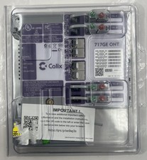 CALIX 100-05162 717GE ONT OPTICAL NETWORK TERMINAL BVM9N10ARG picture