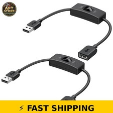 Cable Matters 2-Pack USB On Off Switch for USB-A Devices picture