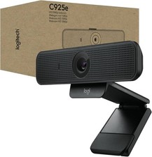 Logitech C925e Webcam USB HD Video Built-In Stereo Mic V-U0030-O 860-000508 picture