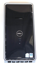 Dell Inspiron 537 Desktop Tower Front Panel Faceplate Black Cover EUC picture