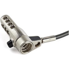 StarTech 3-in-1 4-Digit Combination Security Universal Laptop Cable Lock picture