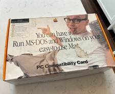 Rare Vintage Apple PC Compatibility Card P166 In Box 820-0930-A M5782LL/A READ picture