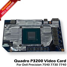 Dell Precision 7540 7730 7740 Nvidia Quadro P3200 6GB GPU 8G6F0 N18E-Q1-KA-A1 picture