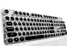 EWEADN TK950 Typewriter Keyboard Wireless Mechanical Keyboard, 104 Keys picture