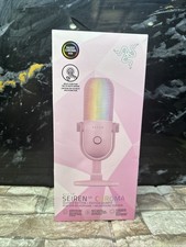 Razer Seiren V3 Chroma Quartz USB RGB Mute Supercardioid Desktop Stand Pink picture