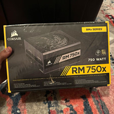 Corsair RM750x 750W ATX Modular Power Supply Unit, Black, 100-240V picture