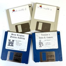 Assorted Software Apple Macintosh 1986 Vtg Computer Games Bonzai Dark Castle picture