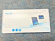 Macally iKey30 30-Pin Wired Keyboard for iPad iPhone iPod Touch - New Open Box picture