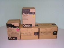 Color Imagistics OCE CM4520 CM3520 Toner 493-3 Magenta 2 493-2 Yellow 493-4 Cyan picture