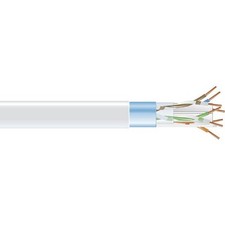 Black Box CAT6 400-MHz Solid Bulk Cable F/UTP CMP Plenum WH 1000FT Spool picture