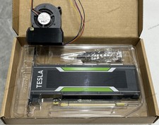 🔥🔥🔥Nvidia Tesla P4 8GB GPU GDDR5 PCIE Graphics Card Both Brackets Cooling Fan picture