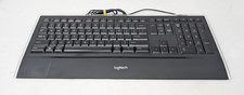 Logitech Illuminated K740 USB Wired Keyboard Y-UY95 - Tested Works Great picture
