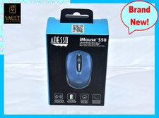 ADESSO S50L iMouse Wireless Mini Mouse, Blue. Brand New, Sealed picture