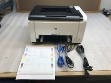 HP LaserJet CP1025nw Color Laser Printer WIFI Toner 3K Page Count - Tested picture