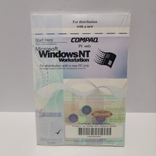 Microsoft Windows NT 4.0 Workstation Manual Only Sealed picture