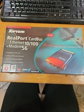 Xircom RBEM56G-100 RealPort CardBus Ethernet 10/100+ Modem 56K PCMCIA Card picture