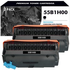 2 Pack 55B1H00 Toner Cartridge With Smart Chip Fits Lexmark MX431 MS431 MS331 picture