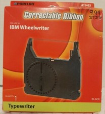  Porelon 11463 IBM Wheelwriter 3, 5, 6 Correctable Mylar Black Typewriter Ribbon picture