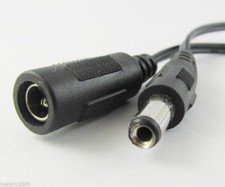 DC Power Convert Cable 5.5x2.1mm DC Power Female to 5.5x2.5mm Male 17cm 1pc picture