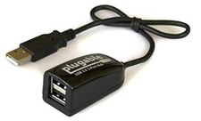 Plugable USB 2.0 2-Port High Speed Ultra Compact Hub Splitter (480 Mbps, USB picture