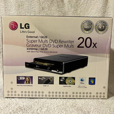 LG GE20 Super Multi External DVD/CD Rewriter 20x USB 2.0 LightScribe Tested picture