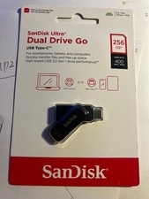 New SanDisk Ultra Dual Drive Go 256GB USB Type-C Drive SDDDC3-256G-AW46 picture