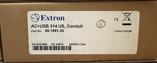 Extron AC+USB 314 US, Conduit, 300 Series PWR Module for Cable Cubby 60-1891-20 picture