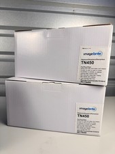 Image Brite TN450 Black Compatible High Yield Toner 2-Pack New picture