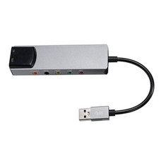 USB Sound Card 5.1 Channel External Audio Card SPDIF Optical Supports AES/EBU picture