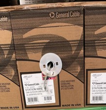 UTP Cat5e Riser CMR-CMX OUTDOOR 100% Solid Copper 100ft General Cable Made n USA picture