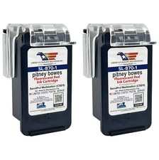 Pitney Bowes SL-870-1 (2-Pack) Ink Cartridge for the SendPro Mailstation picture