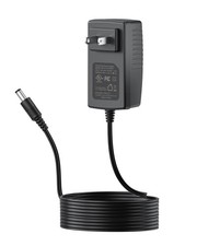 Anlapus DC 12V 1A US Power Supply Adapter, 10ft Long Cords, Black picture