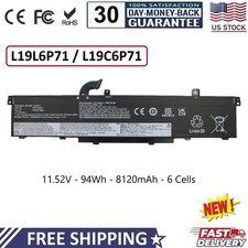 New L19C6P71 battery For Lenovo ThinkPad P15 P17 2nd Gen L19L6P71 5B10W13958 picture