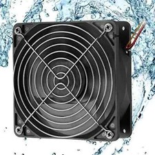 IP67 Waterproof 120mmx38mm 12V DC Cooling Fan High Speed 3500RPM RV Ventilation picture